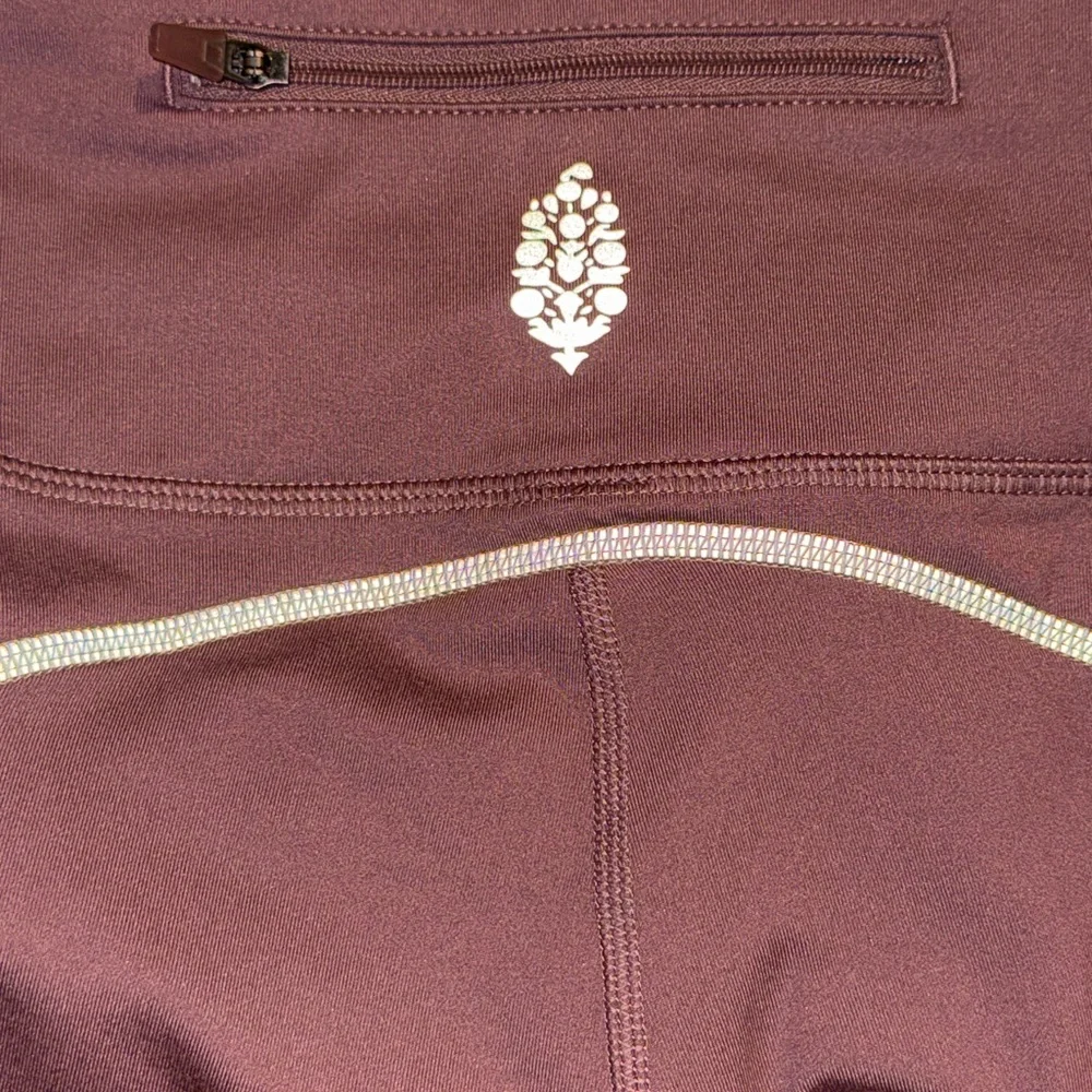 FP Movement You’re A Peach High Rise Pocket Leggings Mauve S NWOT - Picture 2 of 10